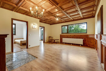 obývací pokoj 2NP - Prodej domu 240 m², Praha 10 - Dubeč