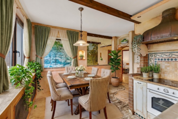 VIZUALIZACE - jídelna - Prodej domu 240 m², Praha 10 - Dubeč