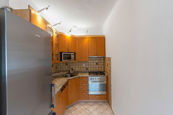 kuchyně - Pronájem bytu 2+kk v osobním vlastnictví 57 m², Praha 3 - Žižkov