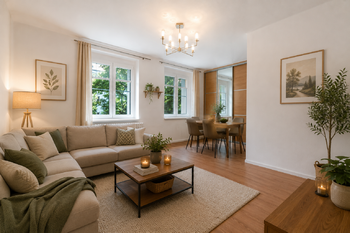 VIZUALIZACE - Pronájem bytu 2+kk v osobním vlastnictví 57 m², Praha 3 - Žižkov