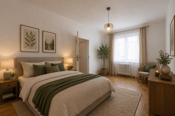 VIZUALIZACE - Pronájem bytu 2+kk v osobním vlastnictví 57 m², Praha 3 - Žižkov