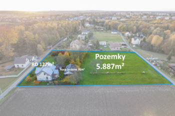 Prodej pozemku 5887 m², Orlová