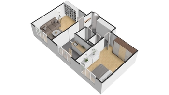 Prodej bytu 2+1 v osobním vlastnictví 52 m², Kadaň