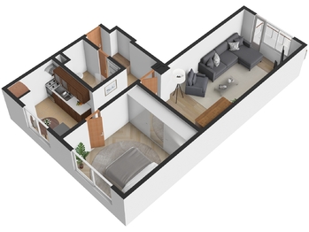 Prodej bytu 2+1 v osobním vlastnictví 54 m², Most