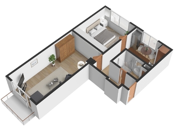 Prodej bytu 2+1 v osobním vlastnictví 54 m², Most