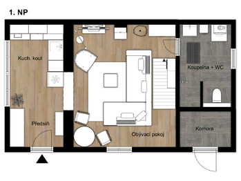 Prodej chaty / chalupy 95 m², Perštejn