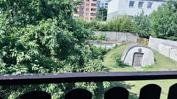 Výhled do zahrady - Pronájem bytu 3+kk v osobním vlastnictví 80 m², Brno