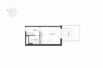 Pronájem bytu 1+kk v osobním vlastnictví 48 m², Praha 9 - Libeň