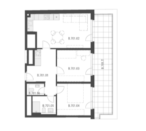Pronájem bytu 3+kk v osobním vlastnictví 94 m², Praha 9 - Libeň