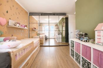 Dětský pokoj - Pronájem bytu 3+kk v osobním vlastnictví 83 m², Praha 9 - Letňany