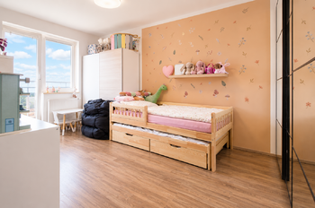 Dětský pokoj  - Pronájem bytu 3+kk v osobním vlastnictví 83 m², Praha 9 - Letňany