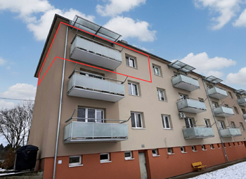 Pronájem bytu 2+1 v osobním vlastnictví 49 m², Napajedla