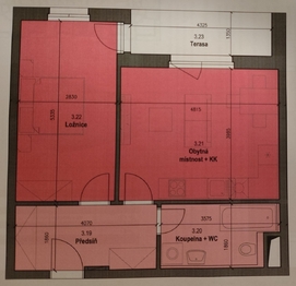 Pronájem bytu 2+kk v osobním vlastnictví 55 m², České Budějovice