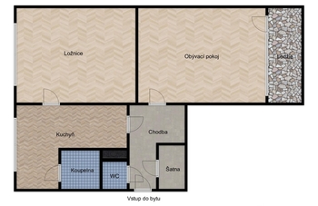 Prodej bytu 2+1 v osobním vlastnictví 65 m², Ústí nad Labem