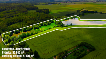 Prodej pozemku 51034 m², Starosedlský Hrádek