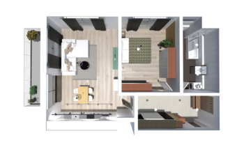 Prodej bytu 2+kk v osobním vlastnictví 55 m², Praha 6 - Dejvice