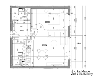 Prodej bytu 2+kk v osobním vlastnictví 57 m², Plzeň