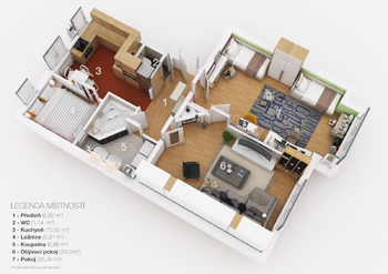Prodej bytu 3+1 v osobním vlastnictví 78 m², Opava