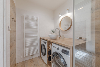 Koupelna - Prodej bytu 3+kk v osobním vlastnictví 76 m², Šumperk