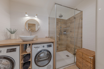 Sprchový kout - Prodej bytu 3+kk v osobním vlastnictví 76 m², Šumperk