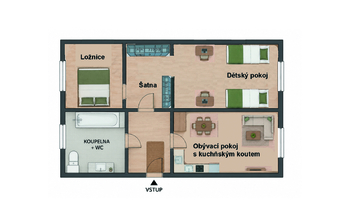 Prodej bytu 3+kk v osobním vlastnictví 83 m², Kladno