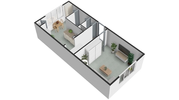 Prodej bytu 1+1 v osobním vlastnictví 37 m², Přeštice