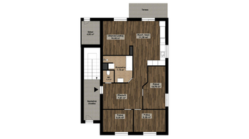 Pronájem bytu 4+kk v osobním vlastnictví 83 m², Bdeněves