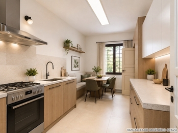 Vizualizace možného stavu - Prodej domu 152 m², Hoštka