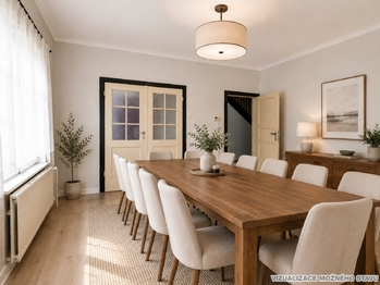Vizualizace možného stavu - Prodej domu 152 m², Hoštka