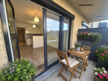 Pronájem bytu 1+kk v osobním vlastnictví 29 m², Praha 5 - Třebonice
