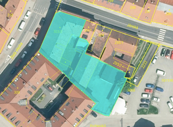 Prodej nájemního (činžovního) domu 835 m², Prachatice