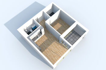 Pronájem bytu 2+kk v osobním vlastnictví 51 m², Plzeň