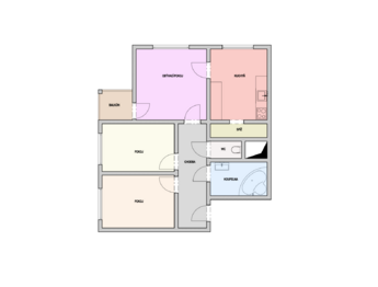 Prodej bytu 3+1 v osobním vlastnictví 77 m², Příbram