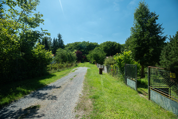 příjezdová cesta - Prodej pozemku 969 m², Pyšely