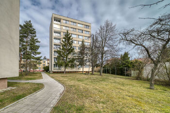 Pohled na dům - Pronájem bytu 3+1 v osobním vlastnictví 58 m², Poděbrady