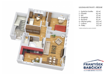 Prodej domu 209 m², Praha 4 - Braník