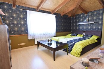 Ložnice. - Pronájem domu 164 m², Klecany