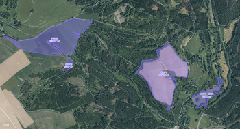Prodej pozemku 290475 m², Planá