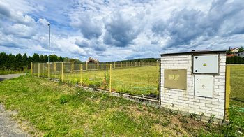 Elektřina, plyn - Prodej pozemku 1644 m², Trhový Štěpánov