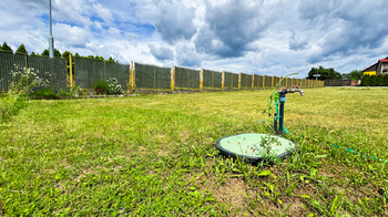Vodovod, kanalizace - Prodej pozemku 1644 m², Trhový Štěpánov
