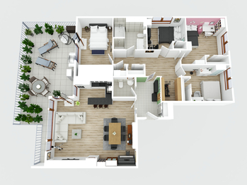 Prodej bytu 5+kk v osobním vlastnictví 134 m², Praha 4 - Modřany