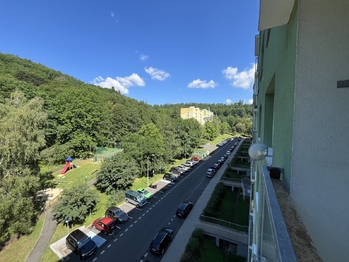 Výhled na okolí - Pronájem bytu 3+1 v osobním vlastnictví 68 m², Kadaň
