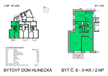 Pronájem bytu 3+kk v osobním vlastnictví 61 m², České Budějovice