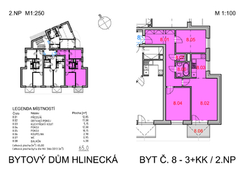 Pronájem bytu 3+kk v osobním vlastnictví 61 m², České Budějovice
