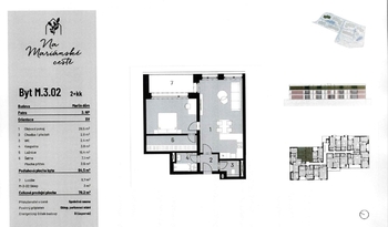 3D PLÁNEK - Pronájem bytu 2+kk v osobním vlastnictví 65 m², Brandýs nad Labem-Stará Boleslav