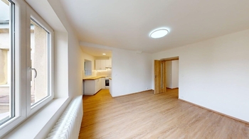obývací pokoj - Pronájem bytu 2+kk v osobním vlastnictví 50 m², Praha 6 - Dejvice