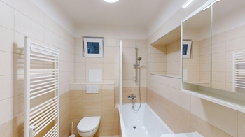 koupelna - Pronájem bytu 2+kk v osobním vlastnictví 50 m², Praha 6 - Dejvice