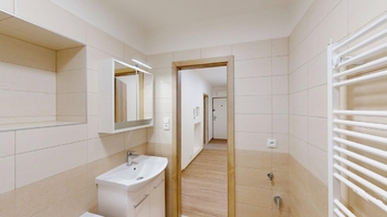 koupelna - Pronájem bytu 2+kk v osobním vlastnictví 50 m², Praha 6 - Dejvice