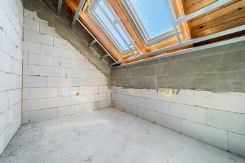 Novostavba ve výstavbě – sídlo firmy s možností bydlení, 158 m², pozemek 137 m², Roštín - Prodej kancelářských prostor 158 m², Roštín