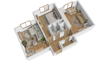 Prodej bytu 3+kk v osobním vlastnictví 55 m², Roudnice nad Labem
